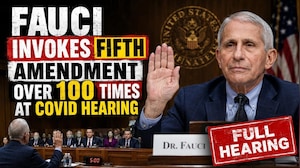 Fauci COVID Hearing | Ex-US Official Declines To Answer Questions Over 100 Times In Senate Hearing