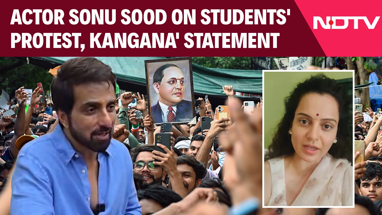Actor Sonu Sood On Students' Protest, Kangana' Statement: "&lsquo;To Divert Attention..."