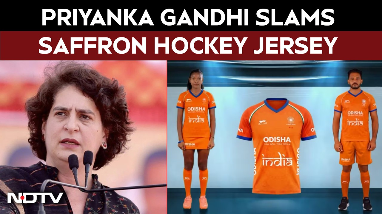 Priyanka Gandhi On Hockey Jersey Controversy: 'Politics Should Stay Out Of Sports'
