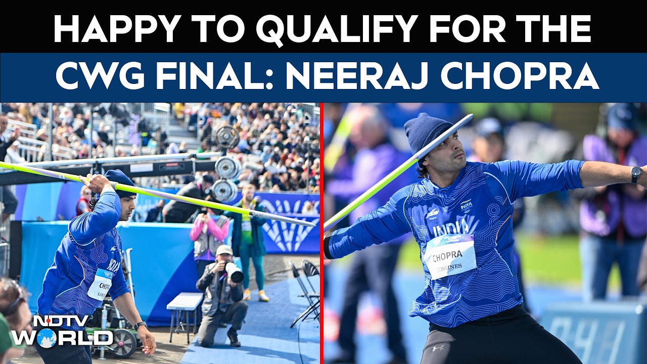 Neeraj Chopra CWG 2026 | Happy To Qualify For The CWG Final: Neeraj Chopra