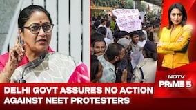Delhi Govt Assures No Action Against NEET Protesters, Reviews Arrests | Relief For NEET Protesters