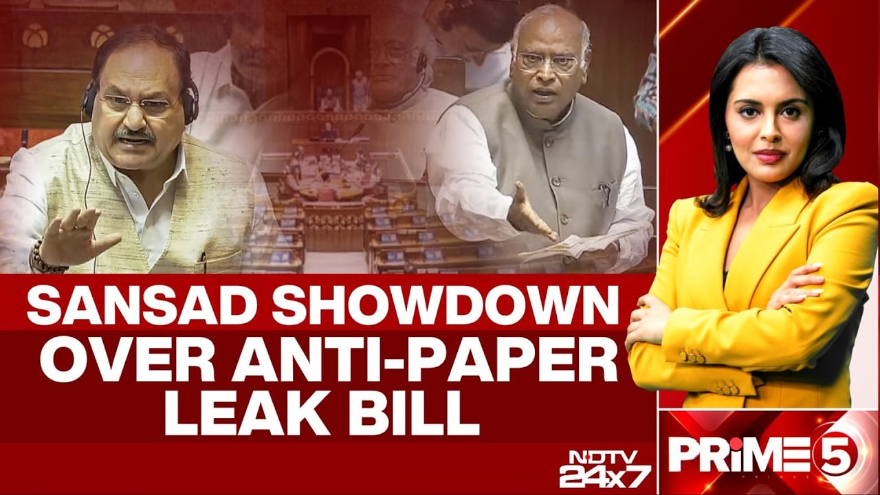 Parliament Showdown Over Anti-Paper Leak Bill: Government, Opposition Spar In Rajya Sabha
