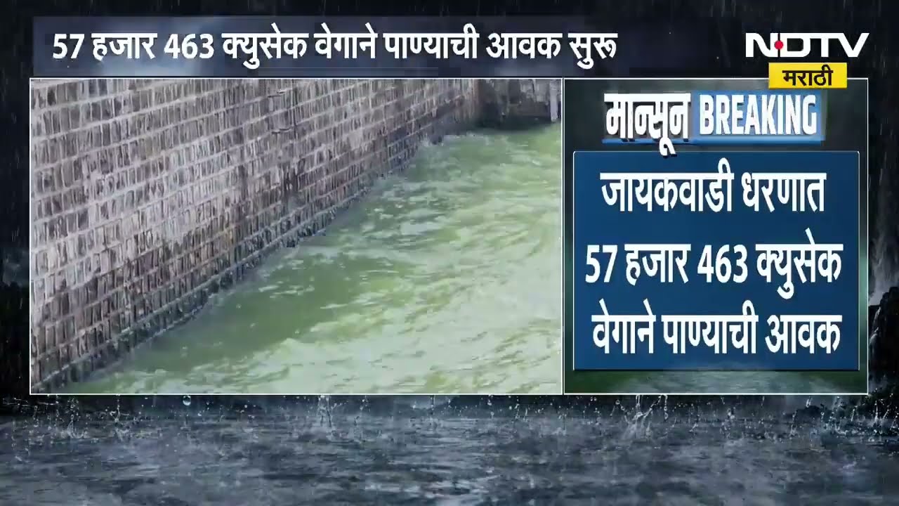 Chh.Sambhajinagar| मराठवाड्याला दिलासा देणारी बातमी, पैठण इथलं Jayakwadi धरणात 71.25% पाणीसाठा