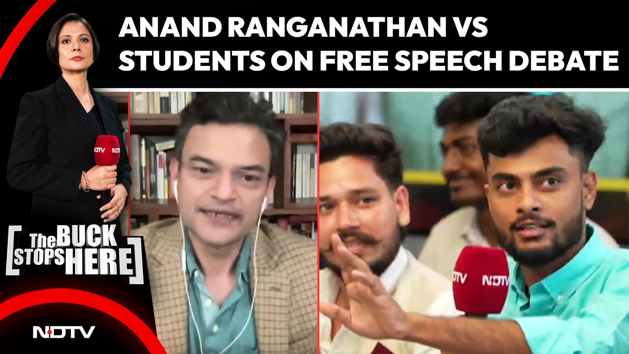 NEET Student Protest | Anand Ranganathan vs Students: 'No Double Standards On Free Speech'