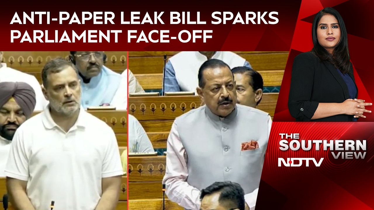 Anti-Paper Leak Bill Sparks Parliament Face-Off, Congress vs BJP Over Student Protests