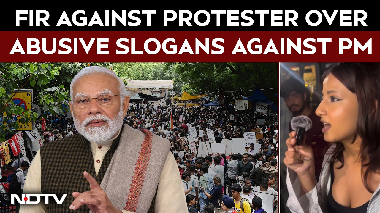 Noida Police Register FIR Over Abusive Slogans Against PM Modi At Jantar Mantar Protest