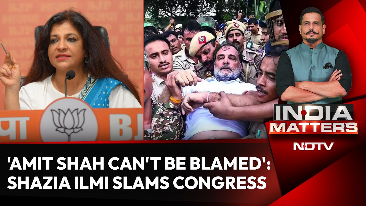 NEET Protest: Shazia Ilmi Accuses Congress of Spreading 'False Narrative' on Jantar Mantar Crackdown