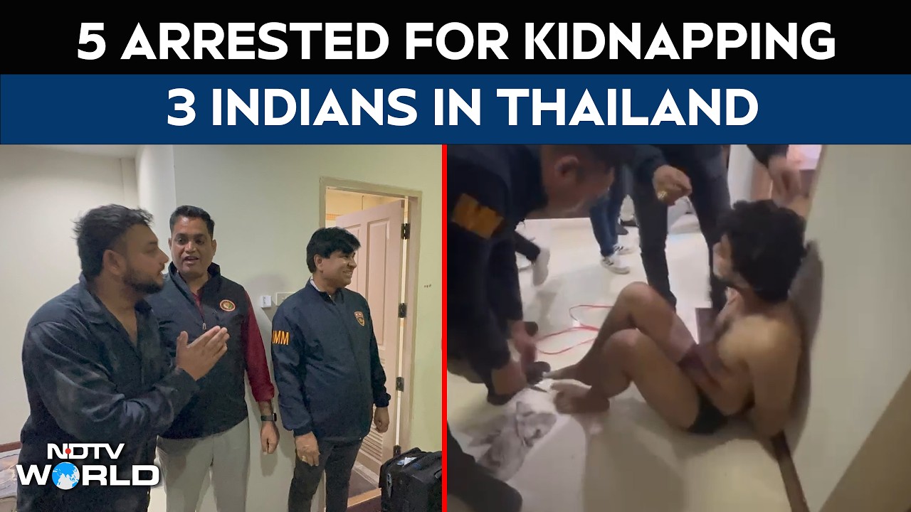 5 Arrested For Kidnapping 3 Indians In Thailand. Cops Probe Pak Link