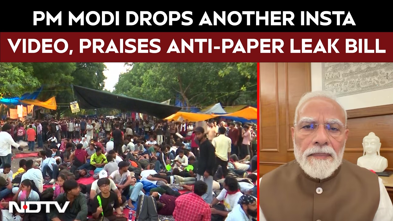 PM Modi News | PM Modi Drops Another Instagram Video, Praises Anti-Paper Leak Bill