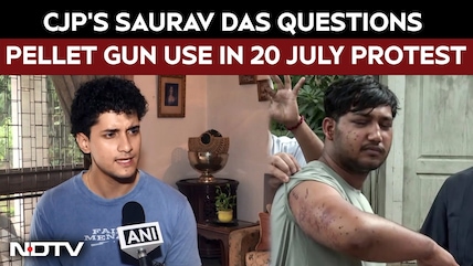 'This Was Not a War Zone': CJP's Saurav Das Questions Pellet Gun Use in 20 July Protest