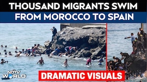 9 Dead As Thousands Cross Into Spain From Morocco In Fresh Border Crisis