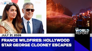 Wildfires Stifle France: George Clooney's Family Flees Home | French Vineyards Feel the Heat