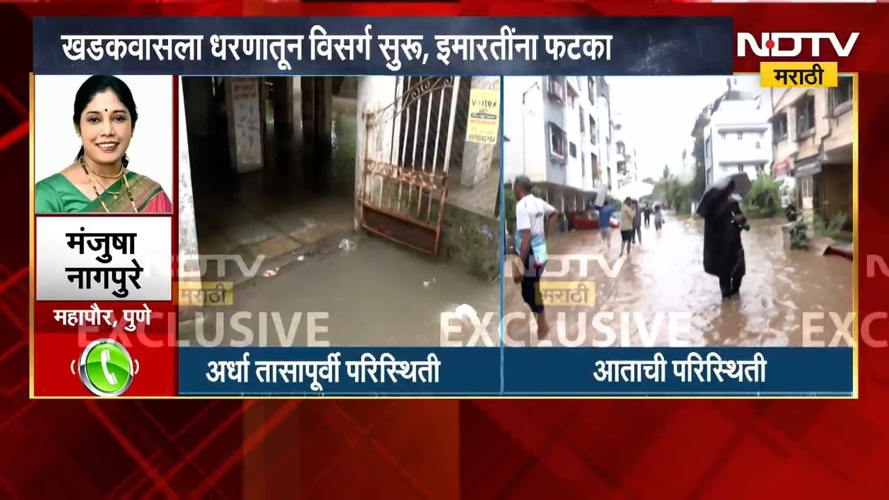 Pune Rain | पुण्यातील एकता नगर पुन्हा पाण्यात, महापौर मंजुषा नागपुरे यांची पहिली प्रतिक्रिया