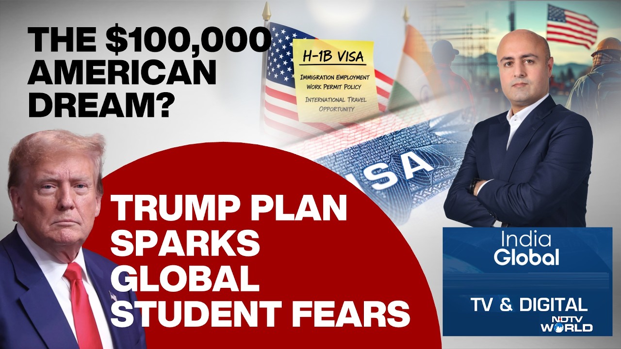Trump's $100,000 Fee Plan; Search For Indian Sailors In Black Sea; Nepal Communal Violence