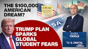 Trump's $100,000 Fee Plan; Search For Indian Sailors In Black Sea; Nepal Communal Violence