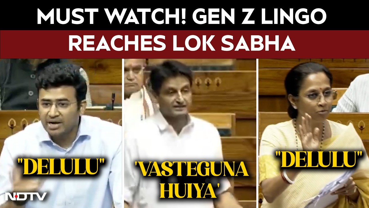 Gen Z Lingo Reaches Lok Sabha During Paper Leak Debate