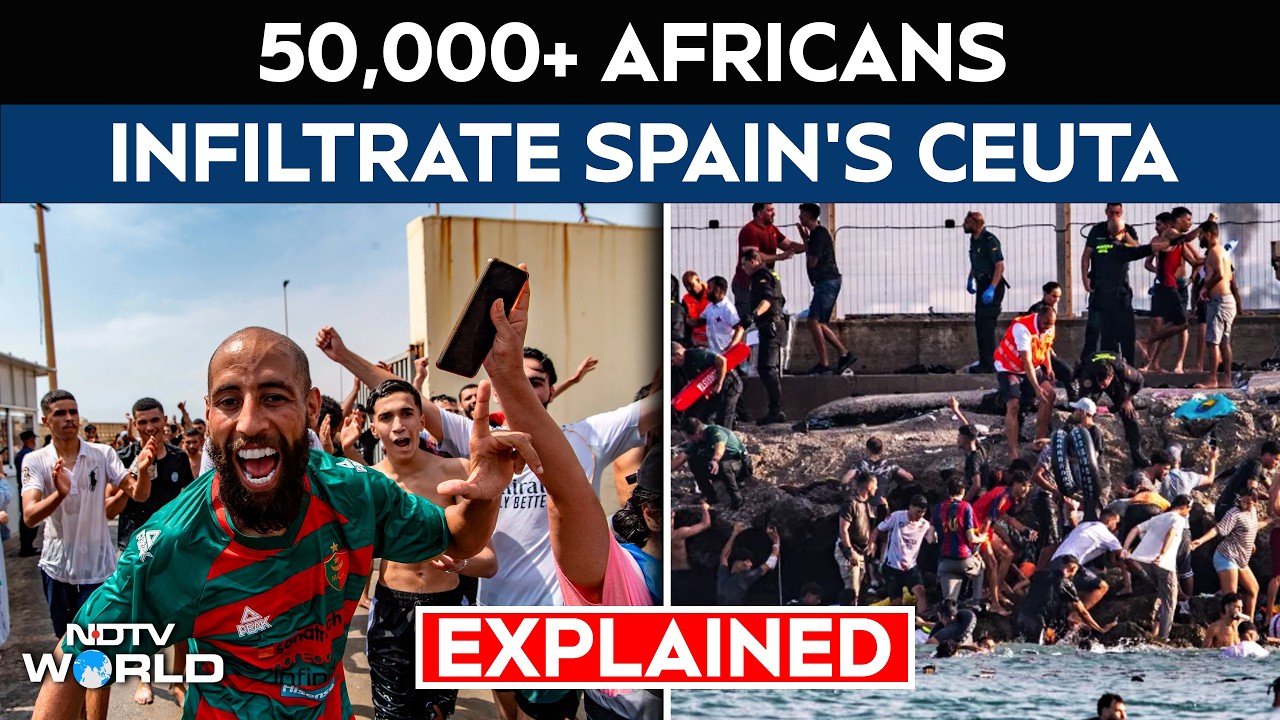 18 Dead, 49,000 Enter From Morocco: All About Crisis In Spain's Enclave Ceuta