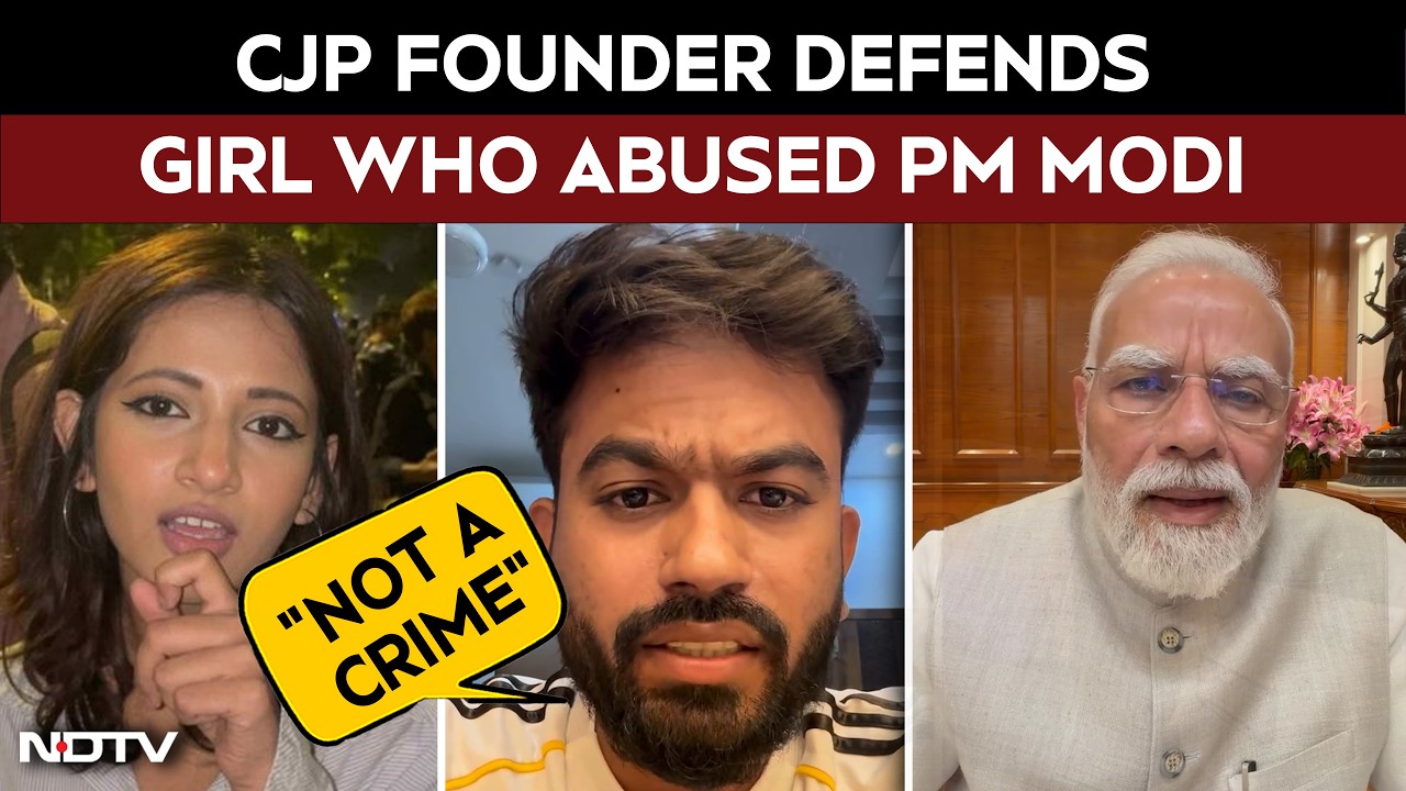 CJP Founder Abhijeet Dipke Questions FIR On Woman For 'Abusing' PM Modi: "Not A Crime"