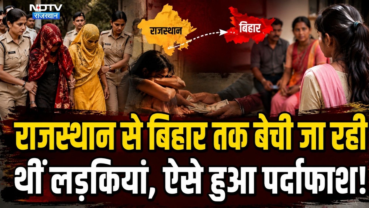 Human Trafficking Bust: Bihar से लाकर Rajasthan में बेची जा रही थीं Minor girls | Breaking News