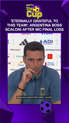 FIFA World Cup 2026 | 'Eternally Grateful to This Team': Argentina Boss Scaloni After Final Loss