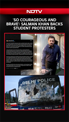 Delhi Protest | Salman Khan Backs Students, Warns Against 'Hijacking' Of Paper Leak Protest