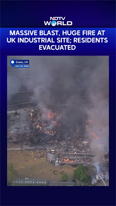 UK News | Huge Explosion, Massive Fire At UK Industrial Site; Residents Evacuated In Essex