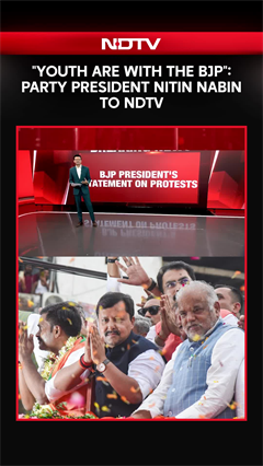 BJP President Nitin Nabin Says 'Youth Are With BJP' Over Gen Z Protests | NDTV Exclusive