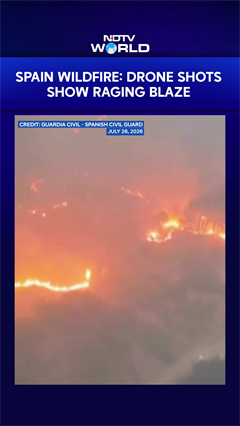 Spain Wildfire News: Drone Footage Shows Massive Blaze, Burnt Forests Near Madrid