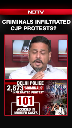 Delhi Police Data Triggers Debate Over Who Attended Protest March | NEET CJP Protest