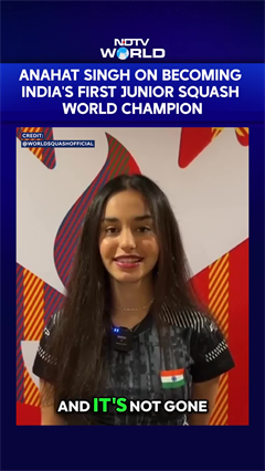 Anahat Singh Makes History With India's First World Junior Squash Title