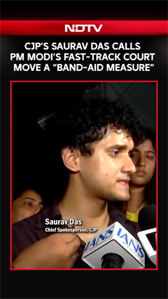Saurav Das Calls PM Modi&rsquo;s Fast-Track Court Move a &ldquo;Band-Aid Measure&rdquo;