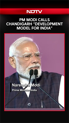Video: PM Modi Calls Chandigarh 'Development Model For India'