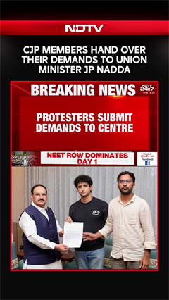 CJP Leaders Meet Union Minister JP Nadda, Submit Letter Of Demands | Jantar Mantar
