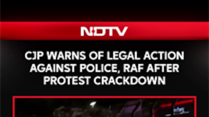 CJP Warns of Legal Action Against Police, RAF Over Protest Crackdown