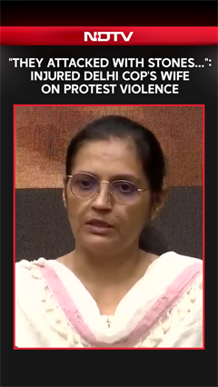 &ldquo;They Attacked With Stones, Slippers&rdquo;: Injured ASI&rsquo;s Wife On Jantar Mantar Violence