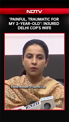 "Painful, Traumatic For My 2-Year-Old": Injured Delhi Cop's Wife Recalls Jantar Mantar Violence