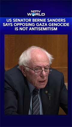 Bernie Sanders: &ldquo;Opposing The Genocide In Gaza Is Not Antisemitism&rdquo;