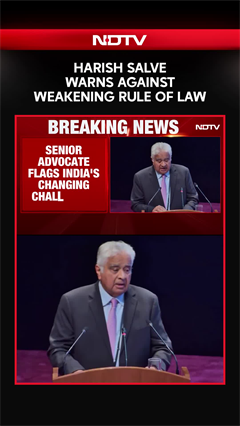 HARISH SALVE&rsquo;S WARNING ON INDIA&rsquo;S RULE OF LAW