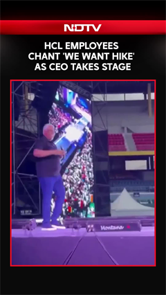 Viral Video: HCL Employees Chant 'We Want Hike' As CEO Takes Stage