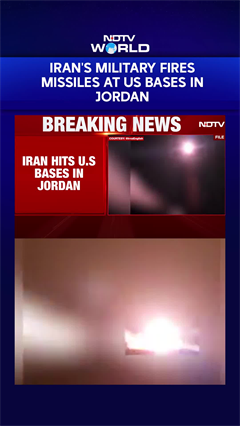 Iran Attacks Jordon | Iran Launches Missile Strike On US Forces In Jordan