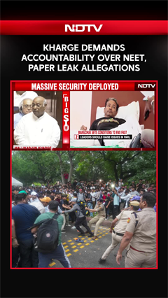 Mallikarjun Kharge Demands Accountability Over NEET, Paper Leak Allegations