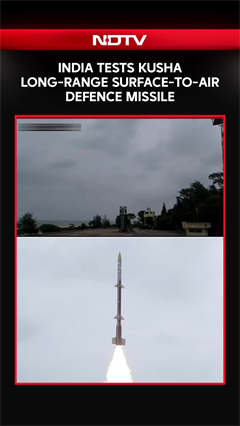India Successfully Tests Kusha Long-Range Surface-To-Air Missile