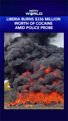Liberian Authorities Burn $336 Million in Cocaine as Senior Police Officials Are Implicated