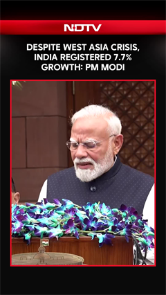 Monsoon Session | PM Modi: India Registered 7.7% Growth Despite West Asia Crisis