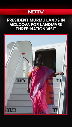 President Droupadi Murmu Arrives in Moldova on Landmark Three-Nation Tour