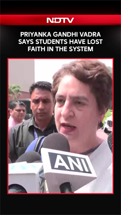 NEET Protest | Priyanka Gandhi Vadra Says Students Have Lost Faith In The System