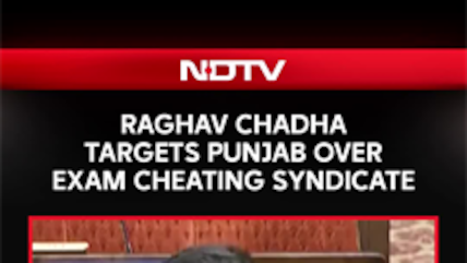Raghav Chadha Highlights Exam Cheating Syndicate In Punjab