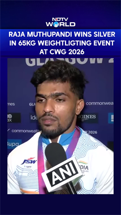 Commonwealth Games 2026 | Raja Muthupandi Wins Silver In Weightlifting; 'Disappointed to Miss Gold'