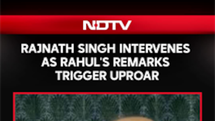 Rajnath Singh Seeks Expunction Of Rahul Gandhi&rsquo;s Remarks, Urges Decorum In The House