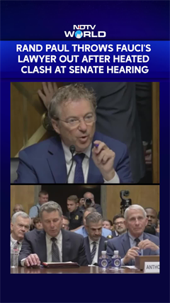 Senator Rand Paul Throws Fauci's Lawyer Out After Heated Clash At COVID Hearing